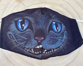 Masque De Chat Du Cheshire Etsy Masque De Chat Du Cheshire Etsy