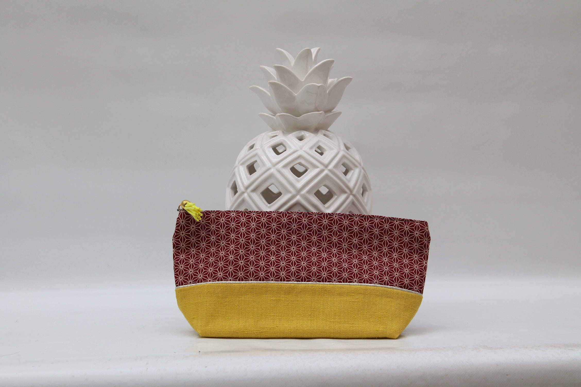 Trousse Jaune Origami