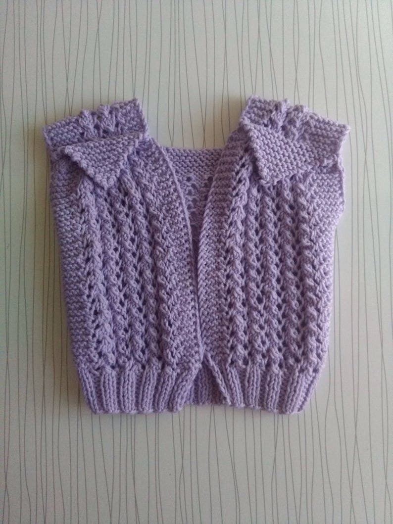 0 3 Month Baby Sweater and Vest 2 Pieces Etsy