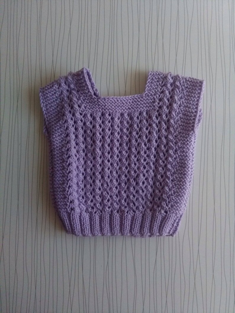 0 3 Month Baby Sweater and Vest 2 Pieces Etsy