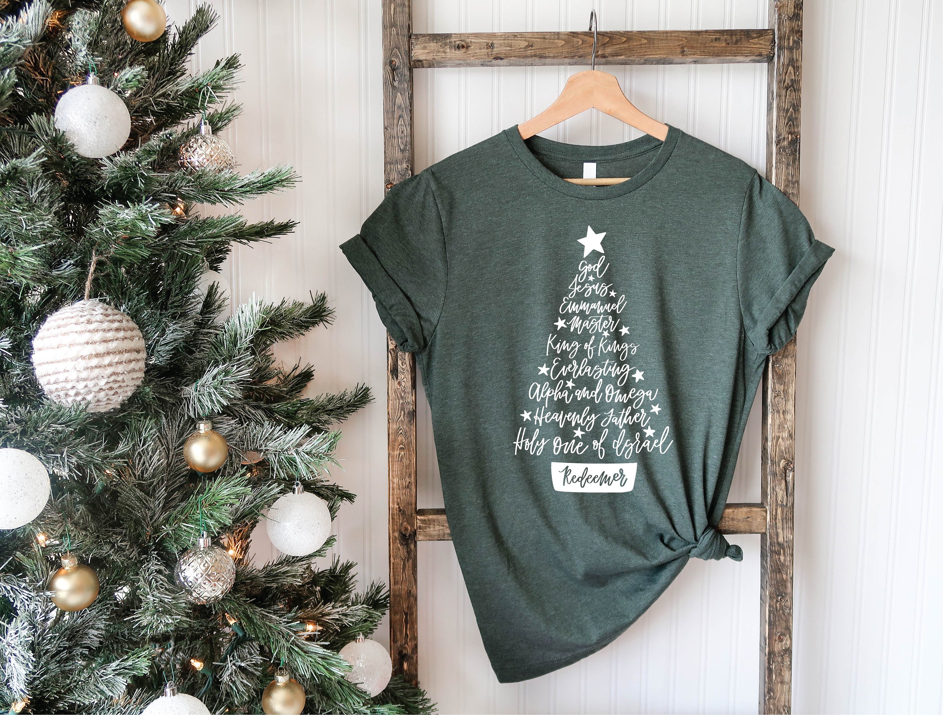 women's christian christmas shirts