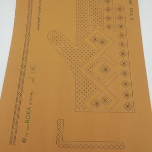 Bobbin Lace Pattern-Kleine Handschuhe (8 cm Handgelenk) Referenz G5264P // ODER // Mittlere Handschuhe (8,7 cm Handgelenk) Referenz G5264M