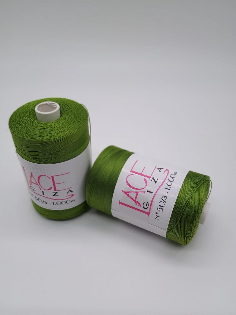 Spool of Cotton Lacemaking Thread 50/3-1000 M-giza Colors - Etsy