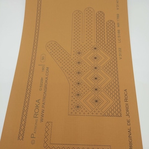 Klöppel-Spitzenmuster-Kleine Handschuhe (8 cm Handgelenk)-Referenz G5229P