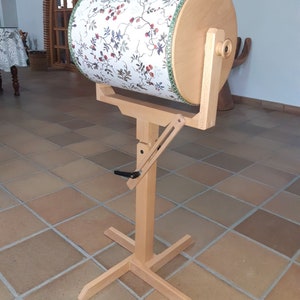 Bobbin Lace Pillow Stand and Cylinder Cushion