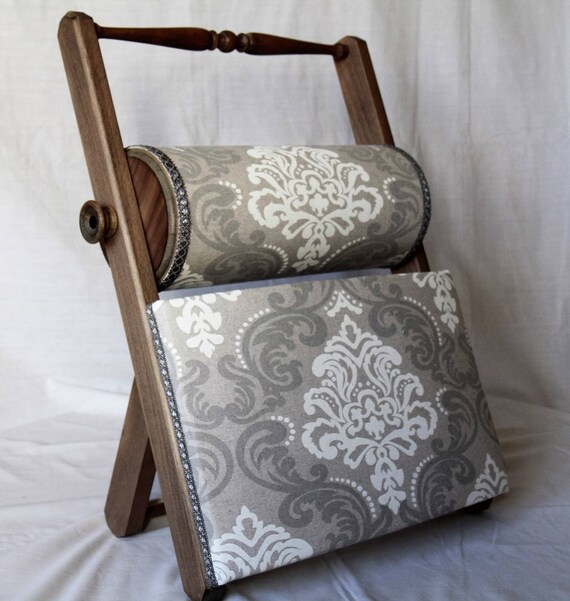 Bobbin Lace Making Pillow Box Folding Gray And White Etsy