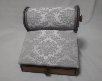 Bobbin Lace Making Pillow Box-Classical