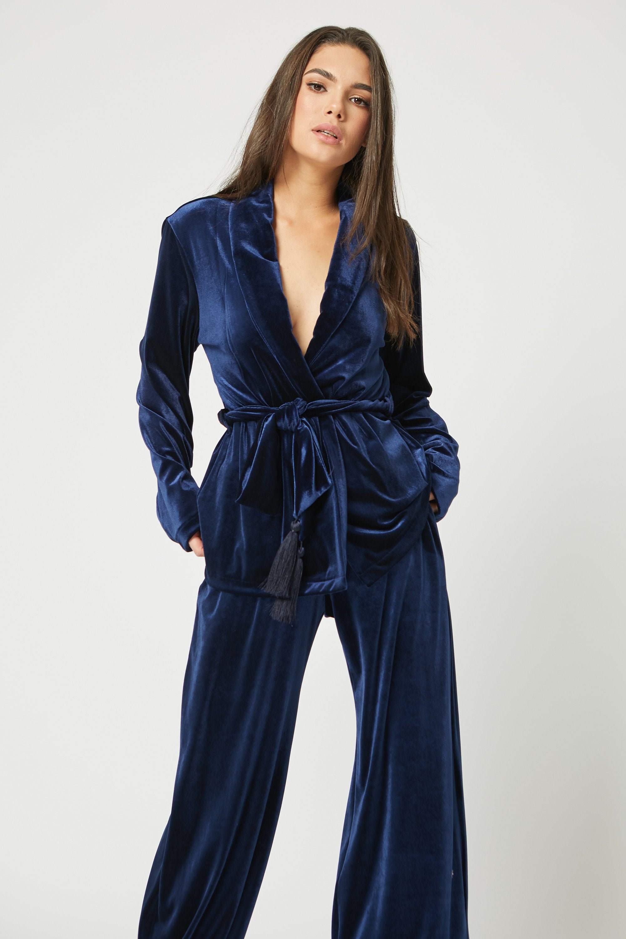 velvet tracksuit set womens