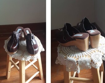 90s steve madden | Etsy STEVE MADDEN SHOES VINTAGE 90S BOXER BLACK LEATHER BOOTS