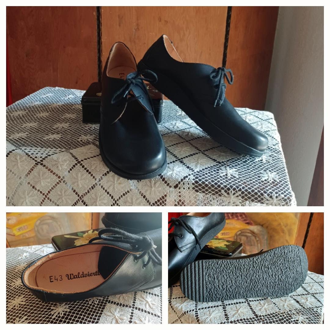 Austrian Shoes Reverse Heel Posture E43 43 Walking Lace Ups Etsy