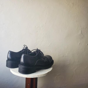 VTG Y2K Bed|Stu Shoes Oxfords Mens Lace Up Black Leather Grunge Academia 12 Carter – Bed|Stü main image 3