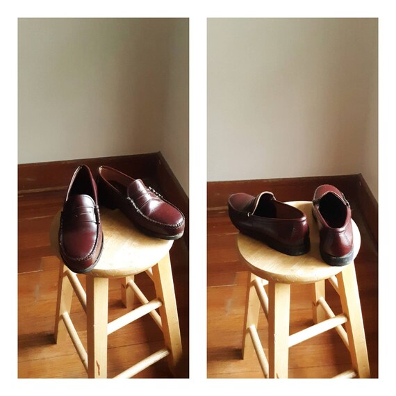 steel toe penny loafers