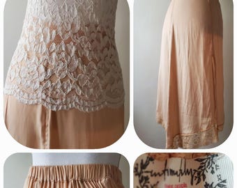 Free People xs peach lingerie intimately lace polyester valentine date