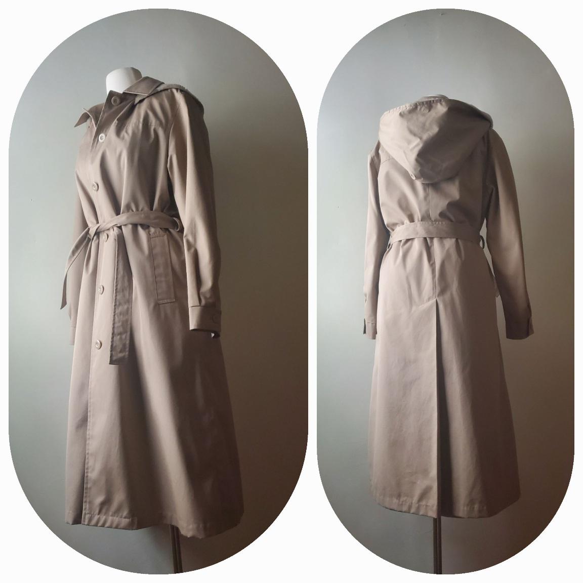 Vintage LONDON FOG ロングトレンチコート　US輸入 USA VINTAGE TOWNE BY LONDON FOG TRENCH COAT WITH LINER