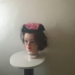 Pink Pillbox Hat - Etsy display picture 3
