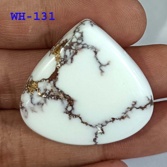 Wild Horse Magnesite Cabochon: Handmade Appaloosa Jasper Gemstone