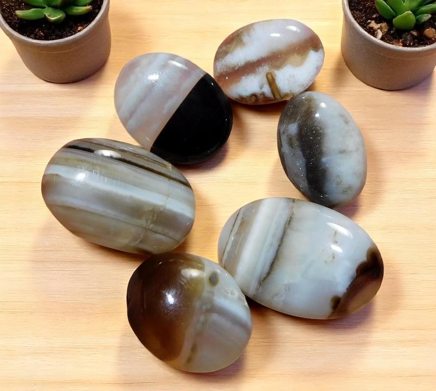 Sulemani Agate Gemstone: Natural Banded Agate for Jewelry Making