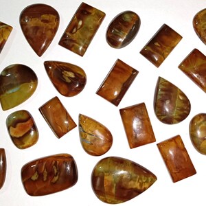 Lindo melhor qualidade opalas imperiais pedras preciosas cabochão lote atacado 100% joias artesanais naturais fazendo opalas imperiais genuínas 26 peças