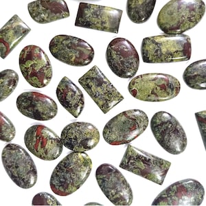 Charmante natuurlijke drakenbloed jaspis cabochon, bulk topvormen drakenbloed jaspis edelsteen, groothandel bloed jaspis edelsteen cabochon lot