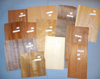 Mixed pack of veneers 12 sheets - ETVP4