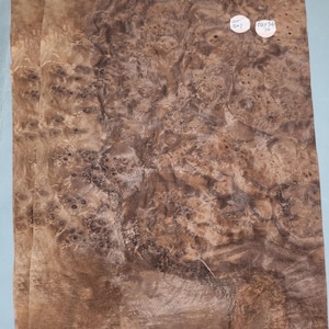 American Walnut burr veneer - 2 consecutive sheets 24x33cm - ET1201
