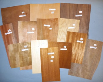 Mixed pack of veneers 12 sheets - ETVP3