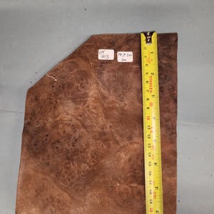 American Walnut burr veneer - 4 consecutive sheets 17x20cm - ET413