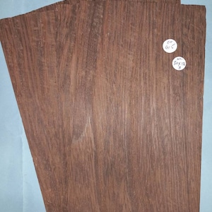 Impiallacciatura wengè - 4 fogli 30 x 18 cm - ET415
