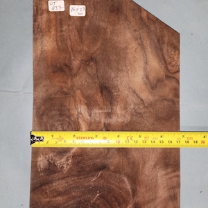 American Walnut burr veneer - 4 consecutive sheets 16x28cm - ET437
