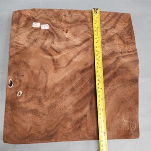 American Walnut burr veneer - 2 consecutive sheets 31x31cm - ET1021