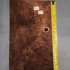 American Walnut burr veneer - 4 consecutive sheets 14x25cm - ET420