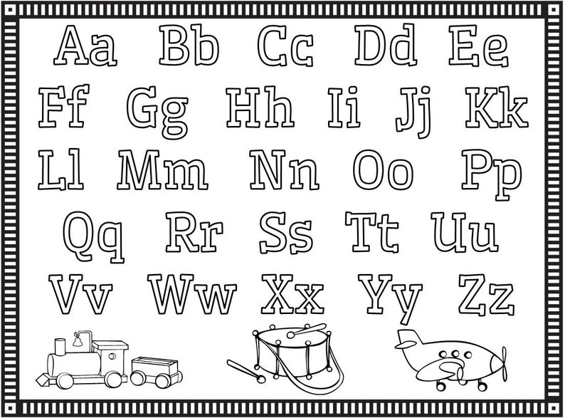9700 Top Alphabet Shape Coloring Pages For Free