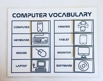 Computer Vocabulary Game/Educational Game
