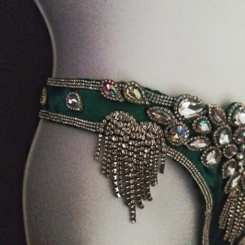 Green Carnival Samba Bikini
