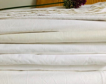 SPECIAL PRICE from 11.00!! Antique sheets from the stack I Sustainably beautiful I Linen half linen cotton I Quilt patchwork DIY upcycling I Vintage