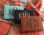 Monogram ID Wallet Key chain
