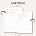 Goal Planner Printable - Etsy