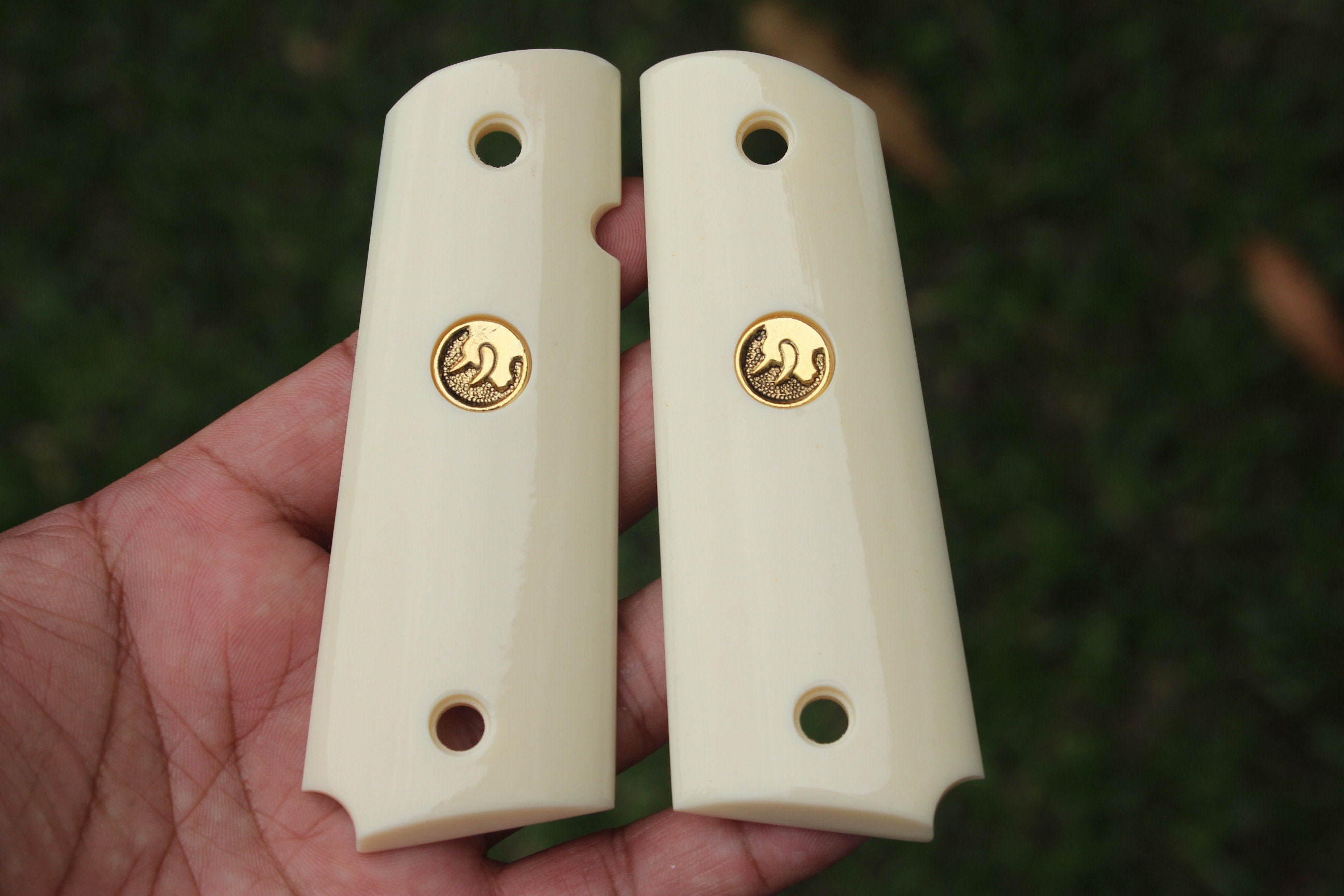 NICE Taurus PT 1911 Grips Full Size Commander Simulate Ivory Etsy