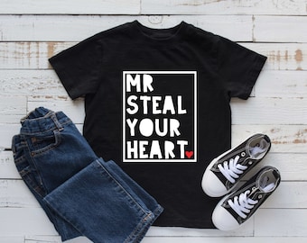 Mr. Steal Your Heart | Mr. steal your heart Shirt | Valentine's shirt | Boys Valentine's | Kids Valentine | Valentine's Day | Kids Shirt