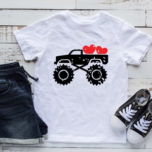 Kids Valentine Shirt | Kid Truck Shirt | Kid valentine truck shirt | Kid Shirt | Boys Valentine Shirt | Boys Truck shirt | Boys Valentine