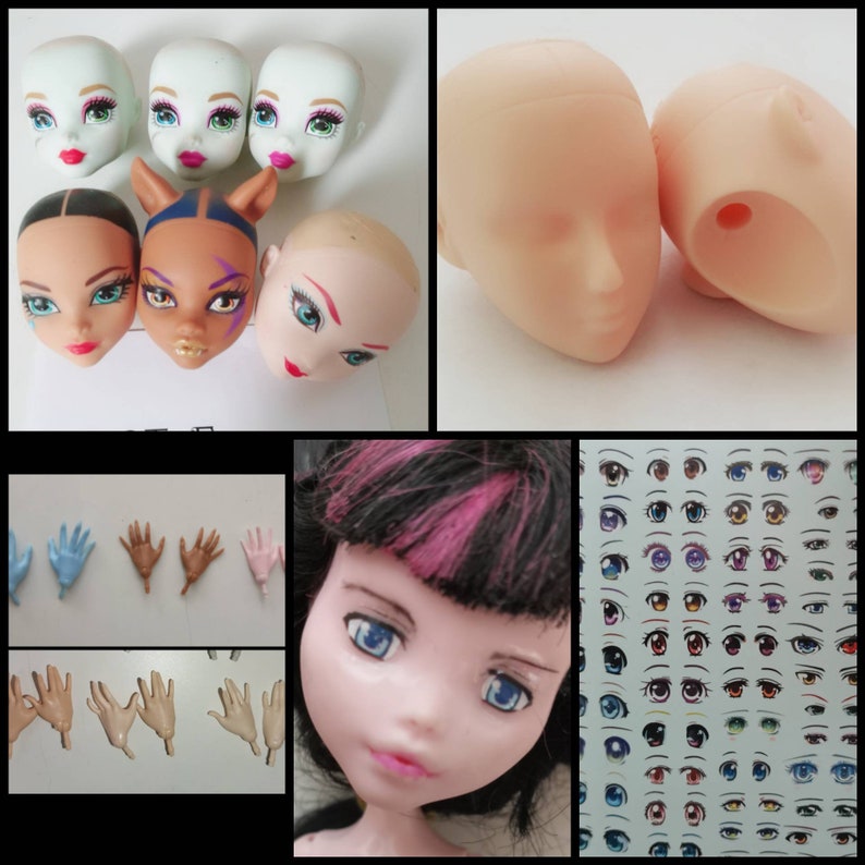 monster high doll head