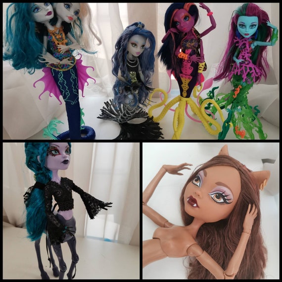 monster high doll blank