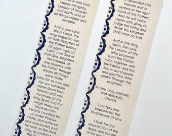 Nicene Creed Bookmark