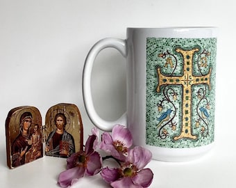 Mosaic Cross Mug