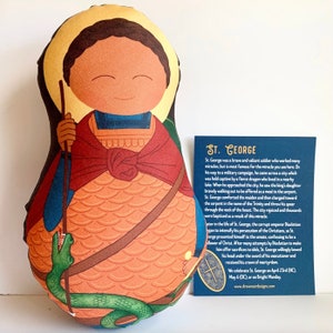 St. George Snuggly Saint Doll