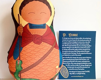 St. George Snuggly Saint Doll