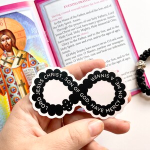 Jesus Prayer Rope Sticker - Etsy