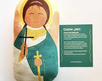 Special Edition Minky Guardian Angel Snuggly Saints Doll