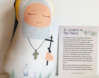 St. Elizabeth Snuggly Saint Doll **DIY FABRIC**