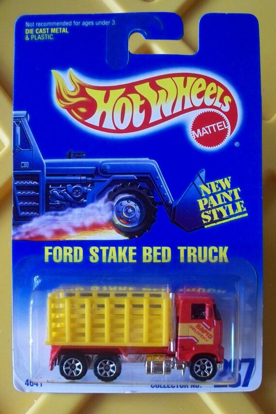 hot wheels ford stake bed truck